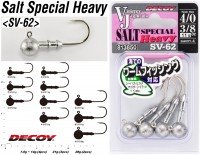 DECOY Salt Special Heavy SV-62 [W Nickel] 21g #5/0 (3pcs) Discontinued