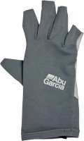 ABU GARCIA Abu Sunblock Palmless Gloves (Gray) L