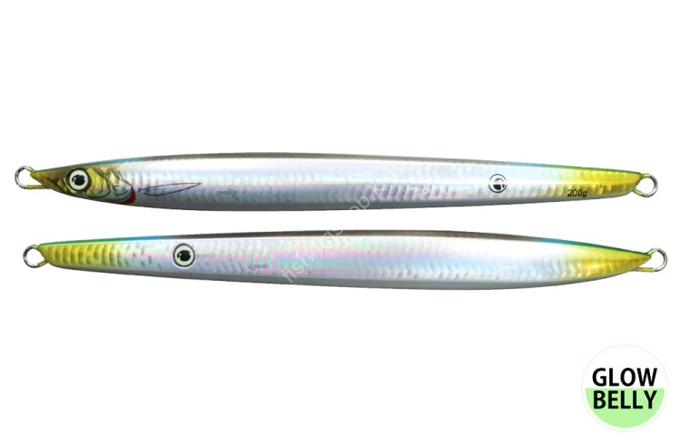ISSEI Umitaro Nekometal Long 200g #022 Iwashi Glow