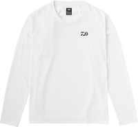 DAIWA DE-8223 Clean Ocean Feel Alive. Long T-Shirt (White) M
