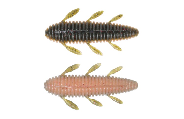 ISSEI Sinking Bug 2.2'' #80 Green Pumpki/Salmon (7pcs)