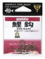 GAMAKATSU Koi Bari [Brown] #12 (16pcs)