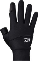 DAIWA DG-3023W Casting Gloves 2 Pieces Cut (Black) XL