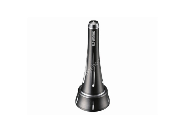 SLP WORKS Daiwa Spinning Reel Stand S #Gunmetal/Silver