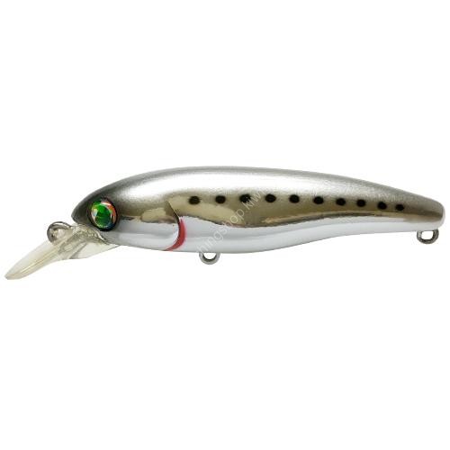 HALCYON SYSTEM Getchu 77mm 24g Chogekichin #50 M-SILVER IWS (Metallic Silver Iwashi)