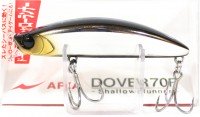 APIA Dover 70F -Shallow Runner- # 13 Black & Silver Sarashi