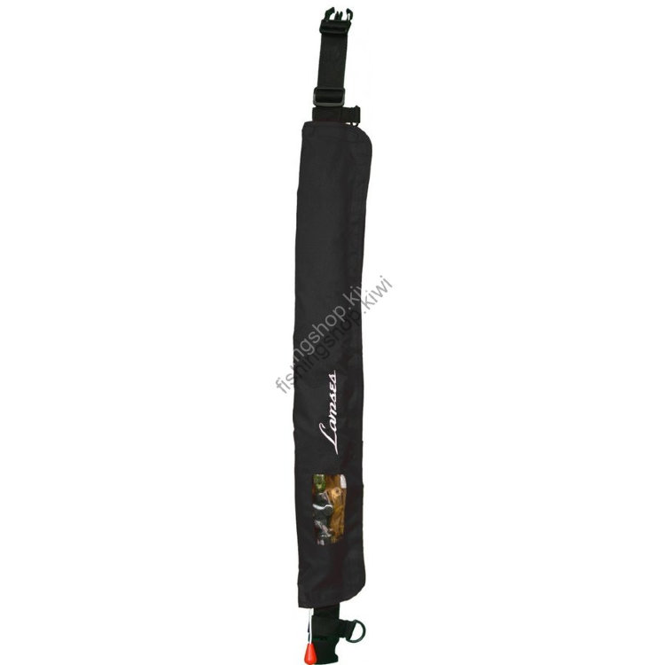 Lamses LJ-1043 Adult Inflatable Life Jacket Waist Type V Black