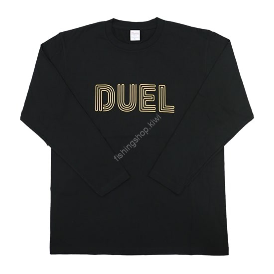 DUEL Duel Cotton Long T-Shirt (Black) XL