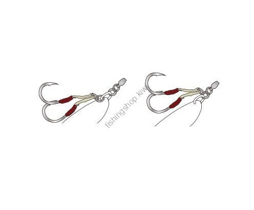 Tackle House Tai Jig Assist Hooks Double S