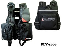 REARTH FLV-1000 Floating Vest Advance #Black /Stitch Black