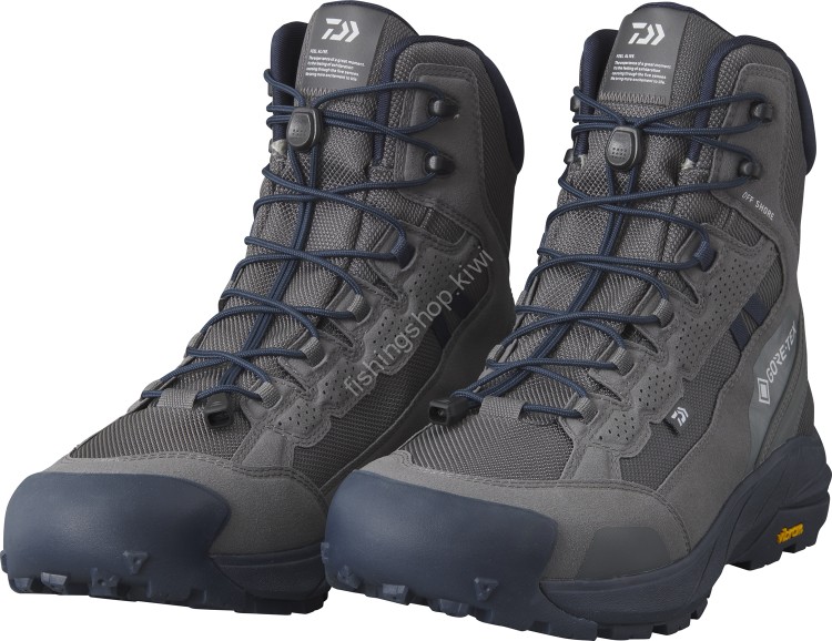 DAIWA DS-3301G-ID Gore-Tex Offshore Shoes High Cut (Gray) 28