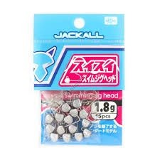 JACKALL Suisui Swim Jig Head 1.8g (15pcs)