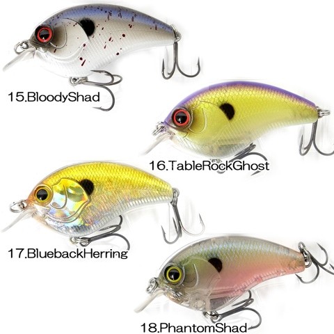 MIBRO Cheetah 65mm 15g #16 Table Rock Ghost