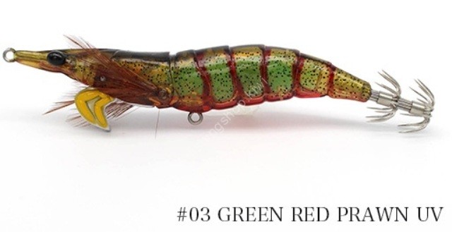 LITTLE JACK Onliest Slow 3.5 #03 Green Red Prawn UV