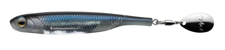 FISH ARROW Flash J Spin Elastomer 4'' #04 Blue Shad/Silver