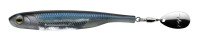 FISH ARROW Flash J Spin Elastomer 4'' #04 Blue Shad/Silver