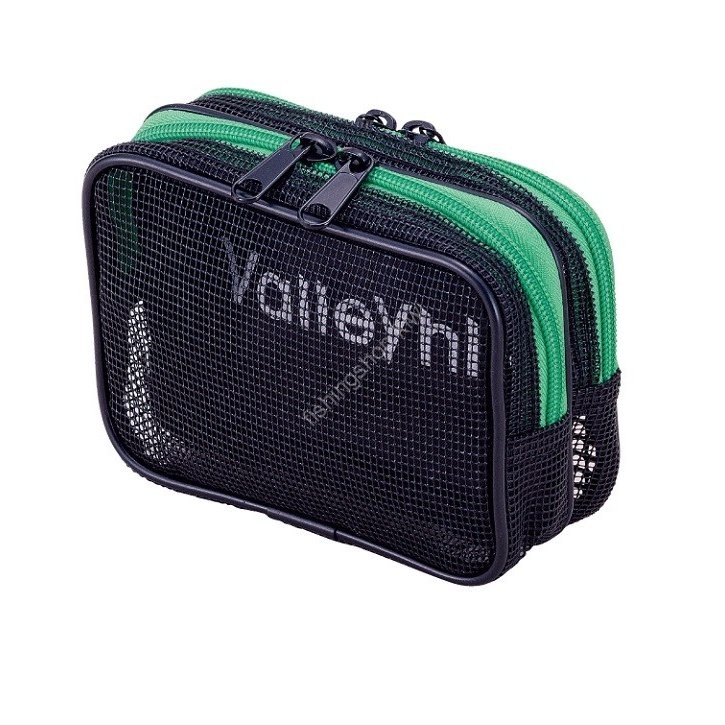 VALLEY HILL Mesh Pouch L Fluorescent Green