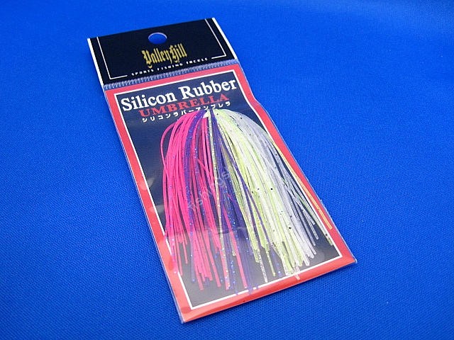 VALLEY HILL Silicon Rubber Umbrella # 103 Clear / C BK & Grape & Bubble & Chart