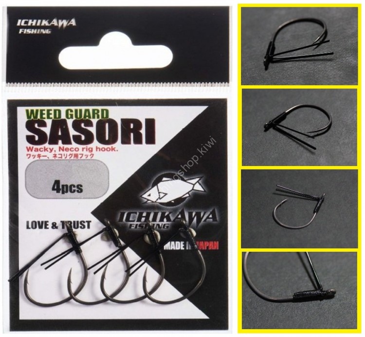 ICHIKAWA FISHING Weed Guard Sasori #1 (4pcs)