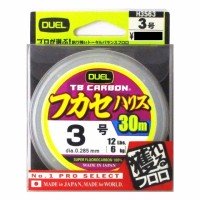 DUEL TB Carbon Fukase [Clear] 30m #3 (12lb)