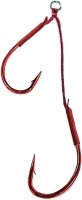 JACKALL Swimming Hook Double [Red] #18 (2pcs)