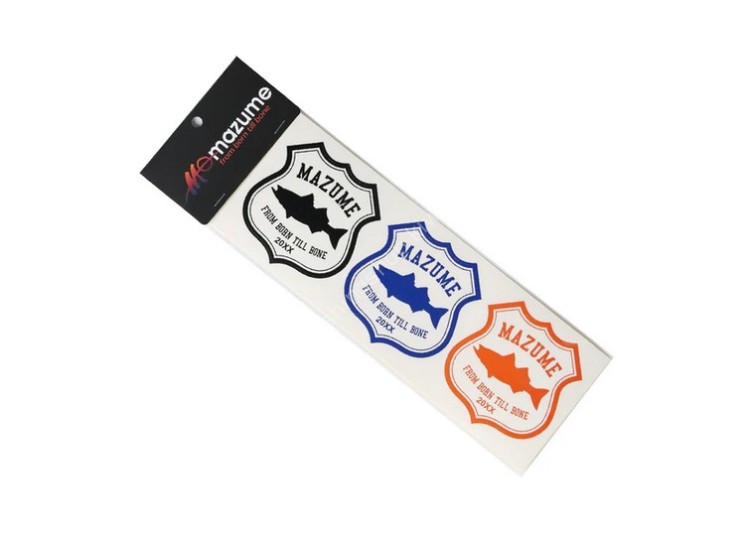 MAZUME Sticker Seabass || (Set of 3)