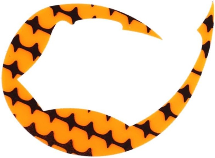 DAIWA Kohga Silicone Necktie Pas De Chat L #Kushi Orange Usui Yatsu