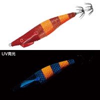 GAMAKATSU 19398 Speed ​​Metal Eggi Dropper Slim 95 F Type #12 RH Red Ebi Zebra