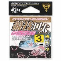 GAMAKATSU Kyougi Kuchi Buta [Kaymra Pink] #3 (20pcs)