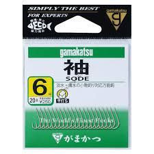 GAMAKATSU Sode Rose [Brown] #6 (20pcs)