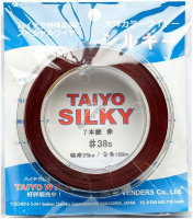 TAIYO VENDORS Vintage Colour Wire Silky Black 7er 100m No.38s