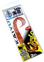 KAIYU Wadatsumi Silicone Necktie Uhouho Curly #IS Orange Gorilla Gold