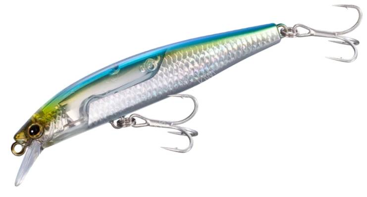 SHIMANO ZQ-M11V Scorpion World Jerk 110F Flash Boost #009 N Blue
