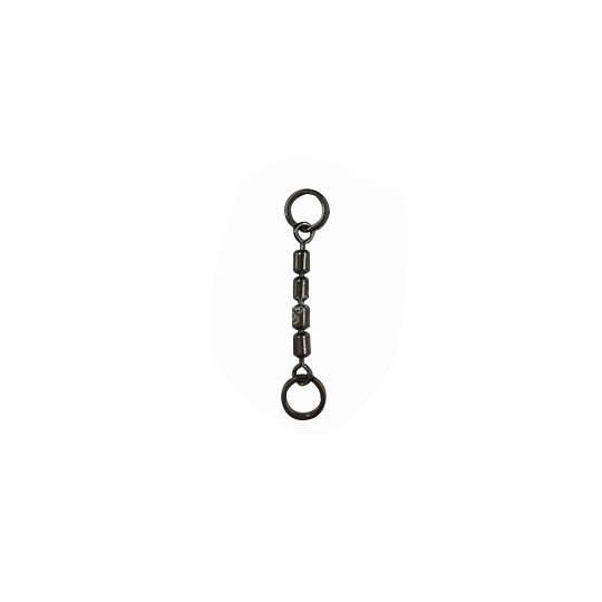 CRAZY OCEAN Revline Swivel 4-link Swivel [Nickel Black] #36 (3pcs)