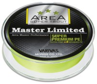 VARIVAS Super Trout Area Master Limited Super Premium PE [Neo Yellow] 75m #0.3 (7lb)