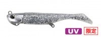 DUO Beach Walker Haul Shad Set 27g #GSA0630 UV Full Silver / UV Silver