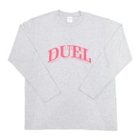 DUEL Duel Cotton Long T-Shirt (Gray) S