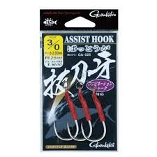 GAMAKATSU Assist Hook Bato Kiba #3/0 (3pcs)