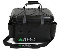 ALFRED Alfred All in One Tackle Box #ATB01 Black