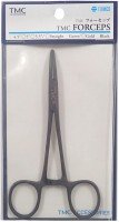 TIEMCO TMC Forceps 5 Curved Black
