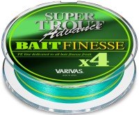 VARIVAS Super Trout Advance Bait Finesse PE x4 [Light Green + Light Yellow] 100m #0.5 (9lb)