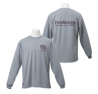 PAZDESIGN PCT-023 Pazdesign Dry Long T-Shirt (Gray) 3L