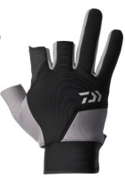 DAIWA DG-7824W All Round Cold Protection Gloves 3 Pieces Cut (Gray) M