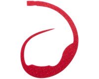 START Silicone Necktie Magic Curly #04 Red Scale