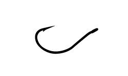 DAIWA Bassers Worm Hook SS Finesse #3 (9pcs)