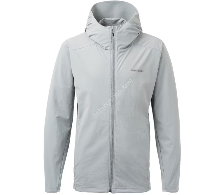 SHIMANO WJ-020W Tech Hoodie Gray L