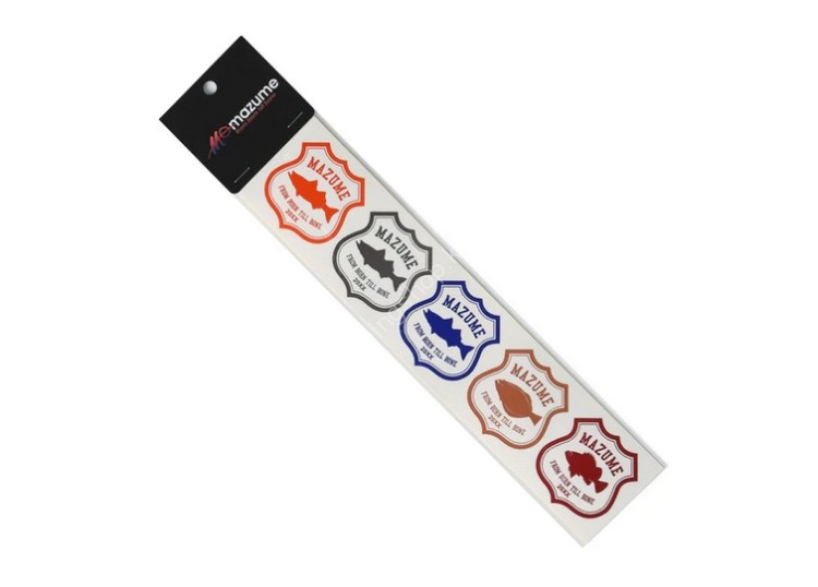 MAZUME Sticker Fish Mini (Set of 5)