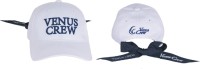 XESTA VenusCrew Ribbon Cap [White] Free