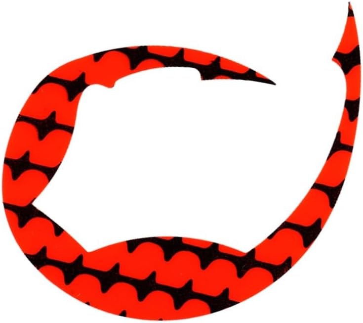 DAIWA Kohga Silicone Necktie Pas De Chat L #Kushi Orange Koi Yatsu