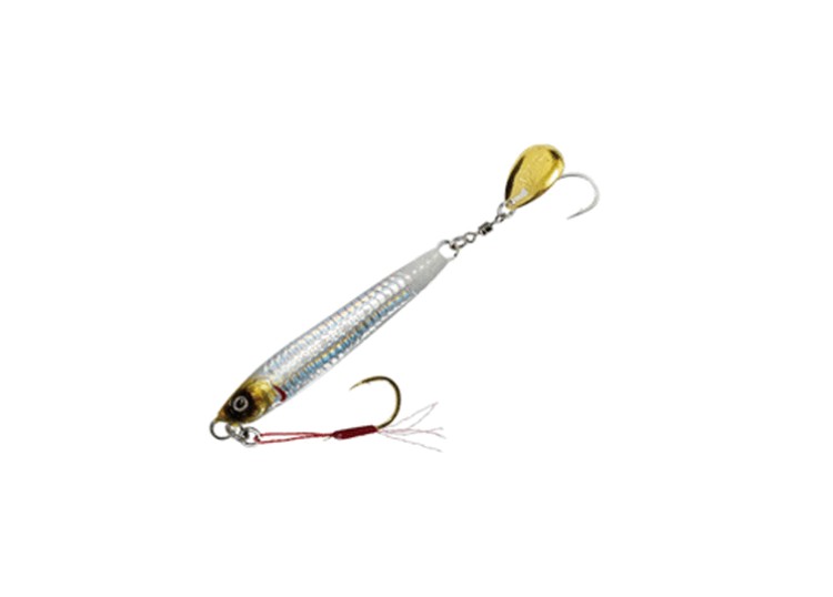 MAGBITE Iwashi Jig Makispe 80g #02 Silver Glow Tail
